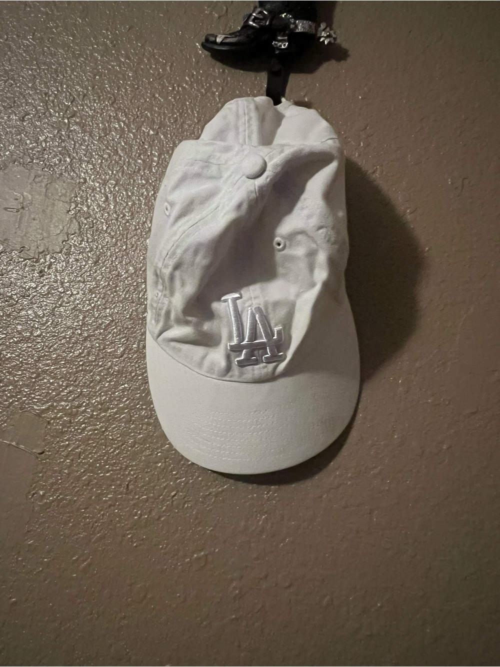 Los Angeles Dodgers All White  Baseball Cap
